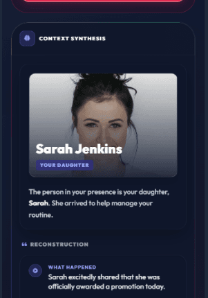 RECONNECT: Multi-Agent Generative AI Cognitive Memory Assistance in Dementia Care System